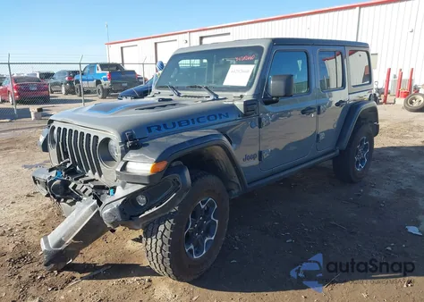 2023 Jeep Wrangler 4Xe Rubicon 4X4 from USA, damaged, VIN 1C4JJXR61PW696490